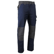 Pantalon volt multipoches bleu marine/gris foncé t38 - LMA LEBEURRE - 1792-t38 - 825723