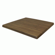 Plateau carré de table extérieur Werzalit 70x70cm décor Saigon