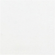 Serviettes en papier Lot de 20 3 plis Papier blanc 33 x 33 cm Duni - blanc papier 104030