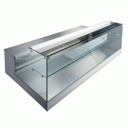 Snacknrefrigerated cabinet or warmed cabinet for canteens/diners