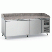 Table à pizzas tropicalisée 3 portes 600x400 groupe à droite - P7950.5140