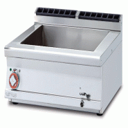 Bain-marie électrique monophasé de table. Cuve pour GN 1/1 + 2 GN 1/4 h=15 dimensions 60x60 h28. Modèle BMT-66EM - 2264