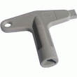 Clé pour serrure triangle et rectangle coffrets