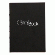Clairefontaine Lot de 5 Carnet Graf'Book 360°, format A6, 100 feuilles 100g/m², reliure cousue dos brut - 3329689758000