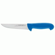 Couteau boucher 160 mm Comas - modèle Carbon - bleu inox 8425734100987 Couteau boucher 160 mm Comas - modèle Carbon - bleu inox 8425734100987