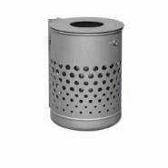 CORBEILLE DE PROPRETÉ AVEC COUVERCLE SÉRIE 600 FINITION ACIER GALVANISÉ CENDRIER SANS CARACTÉRISTIQUE 50 LITRES BAC GALVANISÉ SANS CORBEILLE DE PROPRETÉ AVEC COUVERCLE SÉRIE 600 FINITION ACIER GALVANISÉ CENDRIER SANS CARACTÉRISTIQUE 50 LITRES BAC GALVANISÉ SANS