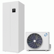 Ensemble Pompe à chaleur Air / Eau WELLEA WT 4 kW Monophasé avec ballon ECS 190L - Airwell - AIRPACWELLEA4MECS190_0