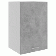Helloshop26 - Armoire suspendue design moderne rangement cuisine 39,5 x 31 x 60 cm en bois d'ingénierie gris béton 02_0047674 - gris Bois massif 300
