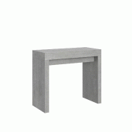 Itamoby Console extensible 90x40/196 cm Roxell Small Cemento - gris VECOROXELL196-CM