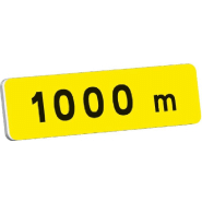 Panonceaux Taliasign KM 700x200 mm classe 1 Dangers Temporaires - PNTLGLV1KM1-TL01/P_0