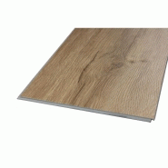 Sol spc haute résistance clipsable tout en un chêne clair 1,95 m² (couche d'usure de 0,5 mm) - coloris - chêne clair, surface couverte en m² - 1,95
