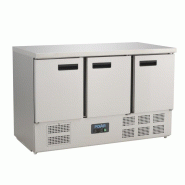 Table réfrigérée 3 portes 368L Série G G622 Polar