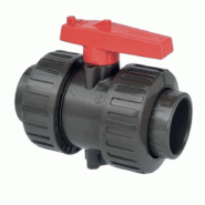 Vanne à bille HTA - joint EPDM - Référence 35VHCEP016 - Diamètres : 016 à 063 mm