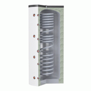 Ballon stockage chauffage 1500L Thermador avec serpentin inox pour ECS - Thermador - BSES1500HE_0