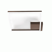 BARD plafonnier led moderne 39W corten 3394-61-361 Fabas Luce - marron 8019282547013
