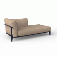 Chaise-longue gauche PASADENA - bleu