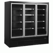 Congélateur vertical de vitrine pour supermarché L.1975mm 3 portes TEFCOLD