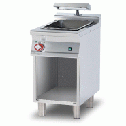 Conteneur chauffant infrarouge monophasé sur compartiment ouvert. Cuve 30,5×51×16,5 cm avec fond perforé. Dimensions 40×70,5×90 cm. Modèle BS-7_0