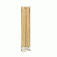 ECOLOMIQUE - 50 Pcs - Pic en bambou plat BBQ - 0,9 cm x 30 cm, idéal pour vos grillades - ECO8NPBBFL30 - Bambou ECO8NPBBFL30 ECOLOMIQUE - 50 Pcs - Pic en bambou plat BBQ - 0,9 cm x 30 cm, idéal pour vos grillades - ECO8NPBBFL30 - Bambou ECO8NPBBFL30