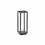 Lanterne Led Gris Foncé À Piles 2,2W Ip54 Zafferano - gris 8052536911512