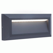 Lumisky Applique murale d'extérieur sur secteur HELENA LED H10cm Aluminium Dark Grey - gris 3666162013905