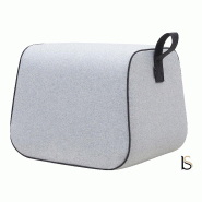Pouf NECTOR - Softline - Feld vert 848_1