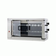 Rôtissoire vitrocéramique à infrarouge - 2 broches - 12 poulets | Mcm espagne - 2EV - 718603516193 Rôtissoire vitrocéramique à infrarouge - 2 broches - 12 poulets | Mcm espagne - 2EV - 718603516193