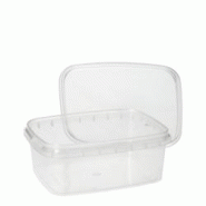 Starpak Pots alimentaires PP 250 ml 4 x 8,6 x 10,9 cm transparent (550 unités) PAPSTAR - transparent plastique polypropylène 88724
