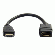 StarTech Rallonge HDMI 15,2cm - Cble HDMI Court M/F