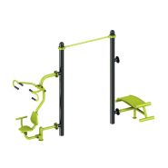 Station Combo 3-1 - Pull, Abdos et Barre de Traction_1