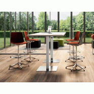 Table haute en bois pas cher pratique et design Table haute en bois pas cher pratique et design