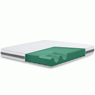 The White Stone Matelas Double King Size 240x290 Basic orthopédique | Hauteur 16 cm | Made in Italy - blanc textile BASICH16-240X290X16