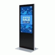 Écran Totem Slim Avec 55" Samsung Écran Écran Totem Slim Avec 55" Samsung Écran
