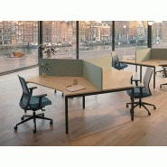Bureau bench 3 personnes Carbone U Dinavi Bureau bench 3 personnes Carbone U Dinavi
