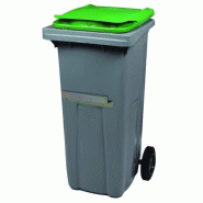 Conteneur Korok 2 roues 120L - Plusieurs coloris - Barre de manipulation Conteneur Korok 2 roues 120L - Plusieurs coloris - Barre de manipulation