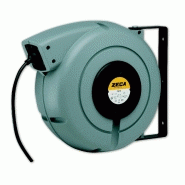 Enrouleur de câble 7 m 3G 2,5 mm² 230V Polypropylène avec enrouleur automatique et support mural pivotant Zeca 4325 RNF