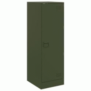 Helloshop26 - Buffet bahut commode armoire meuble de rangement organisateur cuisine salle de séjour salon olive 34,5 x 39 x 107 cm 02_0036571 - 30002 Helloshop26 - Buffet bahut commode armoire meuble de rangement organisateur cuisine salle de séjour salon olive 34,5 x 39 x 107 cm 02_0036571 - 30002