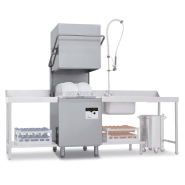 Lave-vaisselle professionnel à capot - 15 litres - panier 500 x 500 mm - STEEL370V1 Lave-vaisselle professionnel à capot - 15 litres - panier 500 x 500 mm - STEEL370V1
