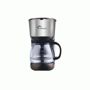 LITTLE BALANCE cafetière filtre 10 tasses 750w noir/inox 8629 - argenté 3760240786290