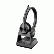 Micro-casque Poly Savi 7320 UC stéréo DECT 1 880-1 900 MHz certifié Microsoft Teams