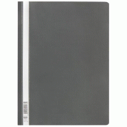 Oxford Chemise à lamelle polypro A4, coloris gris foncé - 3045050411762