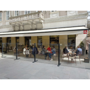 Paravent modulaire tout vitré, posé au sol - Hauteur du module 150 cm - TOTAL VISION Mobile