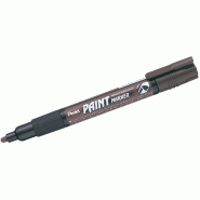 Pentel Paint Marker Marqueur peinture couvrante à Pointe conique moyenne Marron - marron plastique MMP20-EO