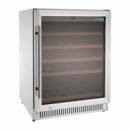 Polar Rafraîchisseur à vin inox 47 bouteilles dessous de comptoir - GM627 Polar Rafraîchisseur à vin inox 47 bouteilles dessous de comptoir - GM627