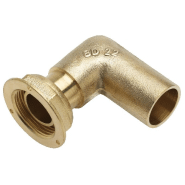 Raccord coudé à joint plat compteur 6/20 /20 cu28 - BANIDES - 231540 - 384011 Raccord coudé à joint plat compteur 6/20 /20 cu28 - BANIDES - 231540 - 384011