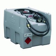 Station carburant mobile PE 440 l - Pompe électrique 45 l/min - Conforme ADR