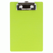 Support à pince pour bloc commande PP kiwi 12x18cm - par 12