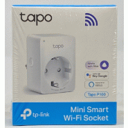 TP-Link Tapo P100 V1.2 Prise connectée WLAN, Amazon Alexa, Google Assistant, Alice, Blanc - P100V1.2