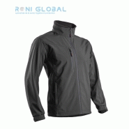 Veste de travail coupe-vent et imperméable Softshell en polyester et élasthanne avec micro polaire - 6 poches - YANG II COVERGUARD_0