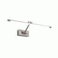 Applique Gap 12W Led 656Lm 3000K Structure En Métal Chromé Et Diffuseur Synthétique - Design Moderne Pour Intérieur - Gea Luce - argenté GAP462C